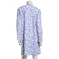 Womens Karen Neuburger Cluster Vines V-Neck Nightshirt - image 2