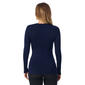 Womens Cuddl Duds® Softwear Stretch Long Sleeve Crew Neck - image 3