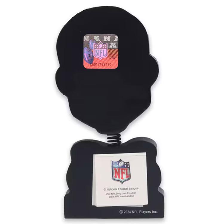 Open Road Steelers #90 TJ Watt Bouncy Head Wood Tabletop Décor
