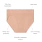 Womens Warner''s Seamless Dot Jacuard Bikini Panties RV8131P - image 5