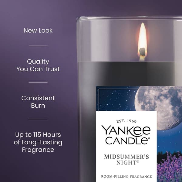 Yankee Candle&#174; 14.25oz. Midsummer Night Pillar Candle