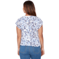 Petite Hearts of Palm Smooth Sailing Nautical Rope Blouse - image 2