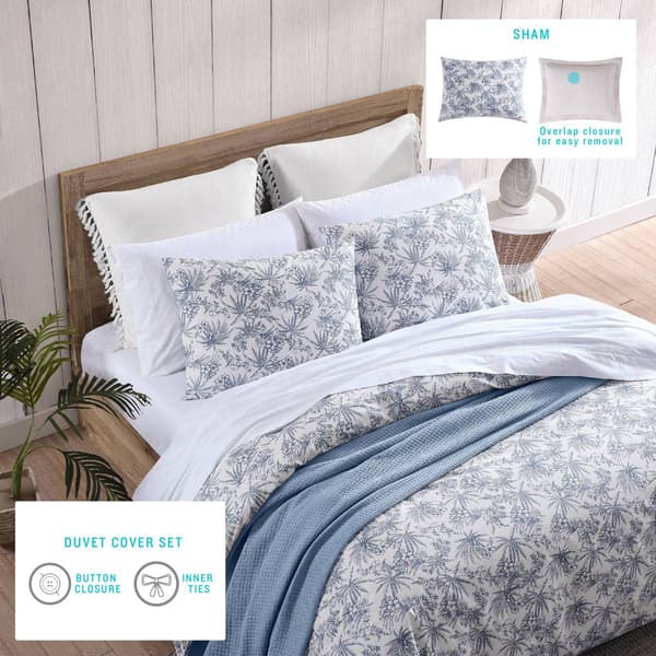 Tommy Bahama Pen And Ink Cotton Duvet Set