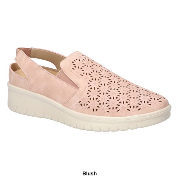 Womens Easy Street Petal Comfort Slingback Fashion Sneakers