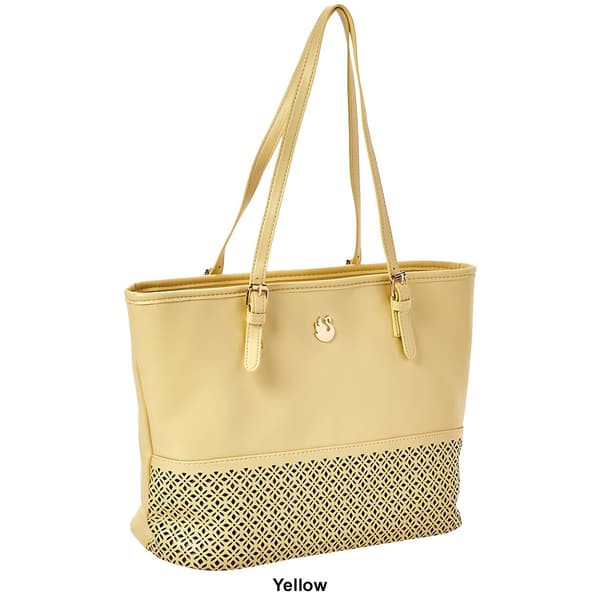 Gloria Vanderbilt Laser Cut Tote