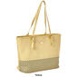 Gloria Vanderbilt Laser Cut Tote - image 2