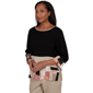 Womens Alfred Dunner Travel Advisory Spliced Patchwork Blouse - image 3
