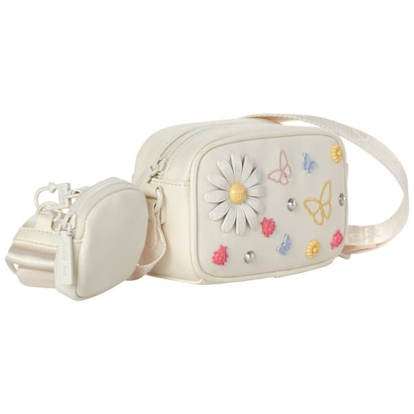 Betsey Johnson XO Erin Stud Camera Crossbody