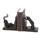 9th & Pike&#40;R&#41; Rustic Book and Cat Bookend Pair - image 1