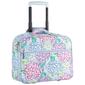 Vera Bradley Rolling Work Bag - Happy Hydrangea - image 1