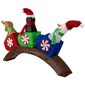 Northlight Lighted Winter Friends Christmas Coaster Outdoor Décor - image 4