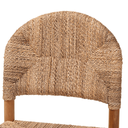 bali & pari Cavo Handwoven Seagrass Dining Chair