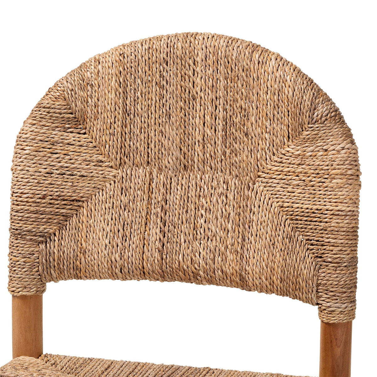 bali & pari Cavo Handwoven Seagrass Dining Chair