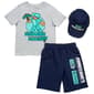 Boys (4-7) Minecraft Diamond Miner 3pc. Tee & Shorts Set with Hat - image 1
