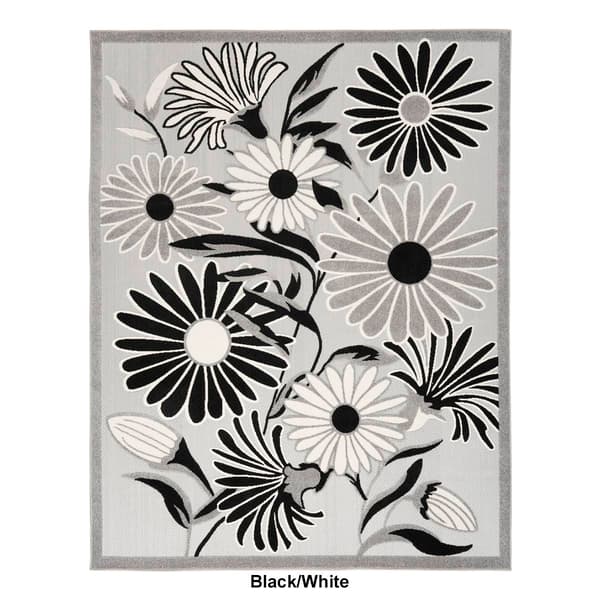 Nourison Aloha Daisy Contemporary Indoor/Outdoor Area Rug