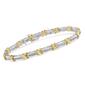 Diamond Classics&#8482; Sterling Silver X-Link Tennis Bracelet - image 3
