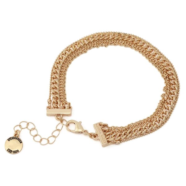Steve Madden Graduated Chain Link Layered Bracelet
