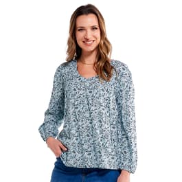 Plus Size Erika Jackie Stripe Roll Tab Sleeve Casual Button Down - Boscov's