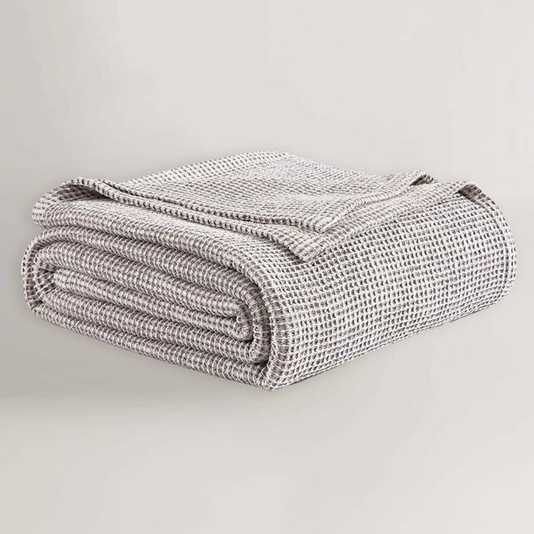 Bebejan(R) Organic Washed Waffle Blanket