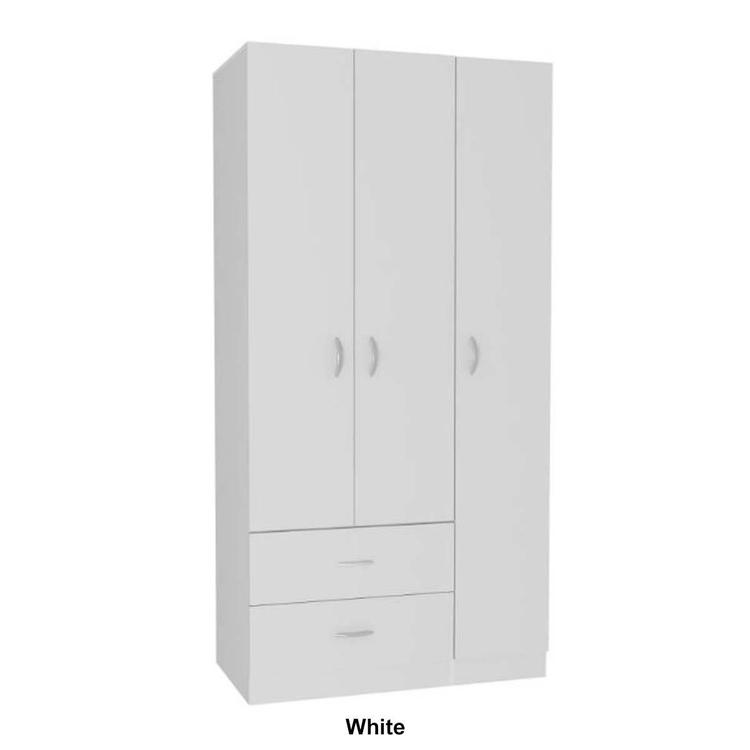 FM FURNITURE Eureka 3-Door Armoire