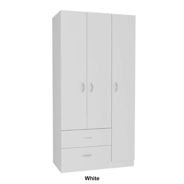FM FURNITURE Eureka 3-Door Armoire