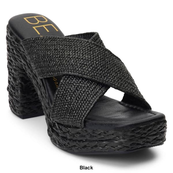 Womens Beach by Matisse Caravan Heeled Slide Sandals