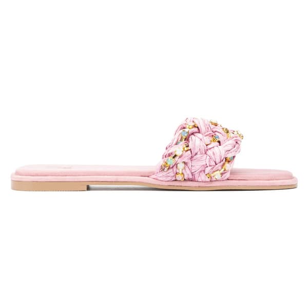 Womens New York & Company Izzy Slide Sandals