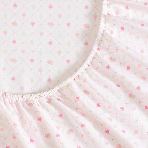 Laura Ashley® Kids Heart Geo Ditsy Sheet Set
