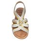 Womens Impo Bryce Metallic Slingback Strappy Sandals - image 4