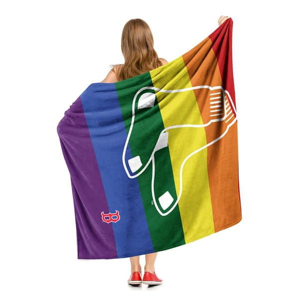 Northwest Boston Red Sox Pride Series Silk Touch Throw