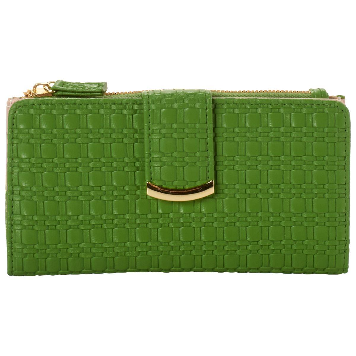 Womens Mundi Lottie Croco Clutch Wallet