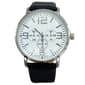 Mens White Easy Read Subdial Quartz Watch - MWPU07BV - image 1
