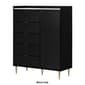 South Shore Hype Door Chest w/ 5 Drawers & Faux Carrara Marble - image 10