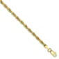 Mens Gold Classics™ 10kt. 3.0mm 8in. Solid Rope Chain Bracelet - image 2