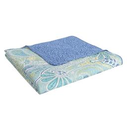 VCNY Home Harmony Reversible Paisley Quilt Set - Full/Queen