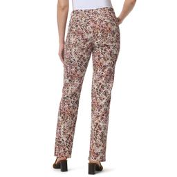 Womens Gloria Vanderbilt Amanda 5-Pocket Ditsy Jeans - Average