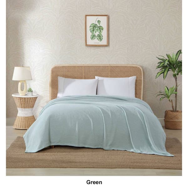 Tommy Bahama Island Comfort Cotton Chenille Blanket
