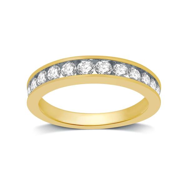 Endless Affection&#40;tm&#41; Yellow Gold 1ctw. Diamond Band - image 