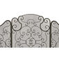 9th & Pike&#174; Black Metal Fireplace Screen - image 3