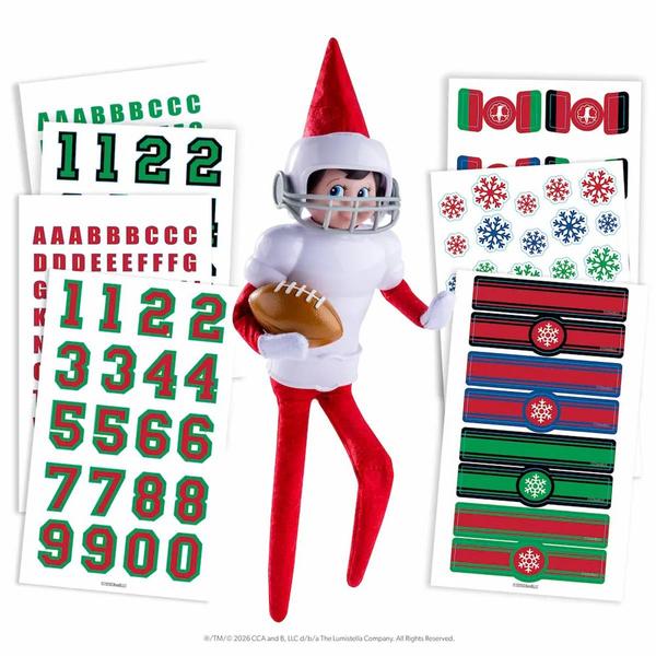 The Elf on the Shelf® CC Jolly Jersey Custom Football Kit