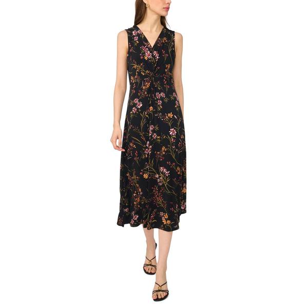 Womens MSK Sleeveless Print ITY Twist Maxi - image 