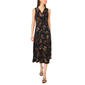 Womens MSK Sleeveless Print ITY Twist Maxi - image 1