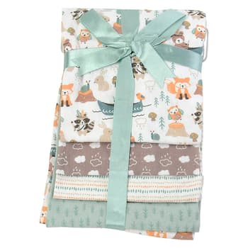 Cribmates 4pk. Woodland Animals Receiving Blankets - Boscov's