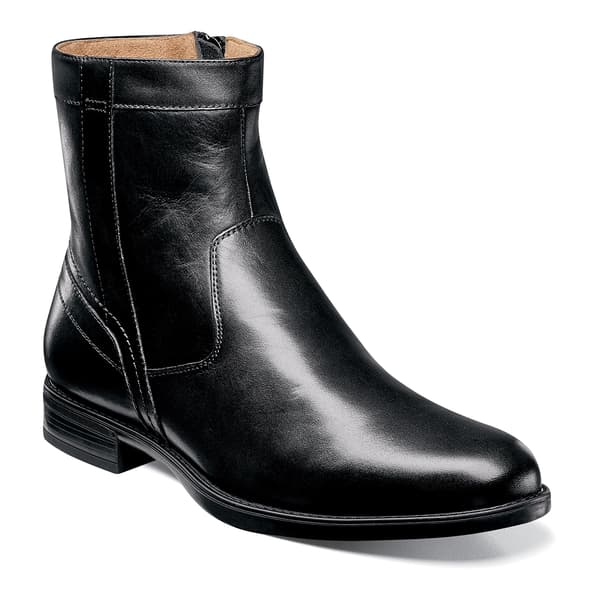 Mens Florsheim Midtown Side Zip Dress Boots - image 