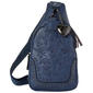 Sam & Hadley Embroidered Sling Crossbody - image 1
