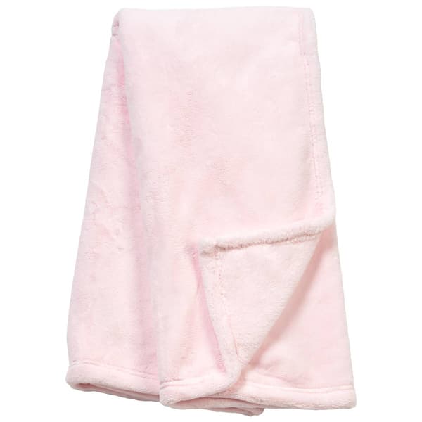 DK Baby Pink Milky Flannel Blanket - image 