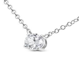 Haus of Brilliance 1/2ctw. Lab Grown Diamond East West Pendant