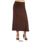 Plus Size 24/7 Comfort Apparel Maxi Maternity Skirt - image 4