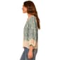 Womens Democracy 3/4 Balloon Sleeve Open Front Crochet Cardigan - image 3