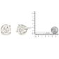 Haus of Brilliance 3/4ctw Lab Grown Diamond Classic Stud Earrings - image 6